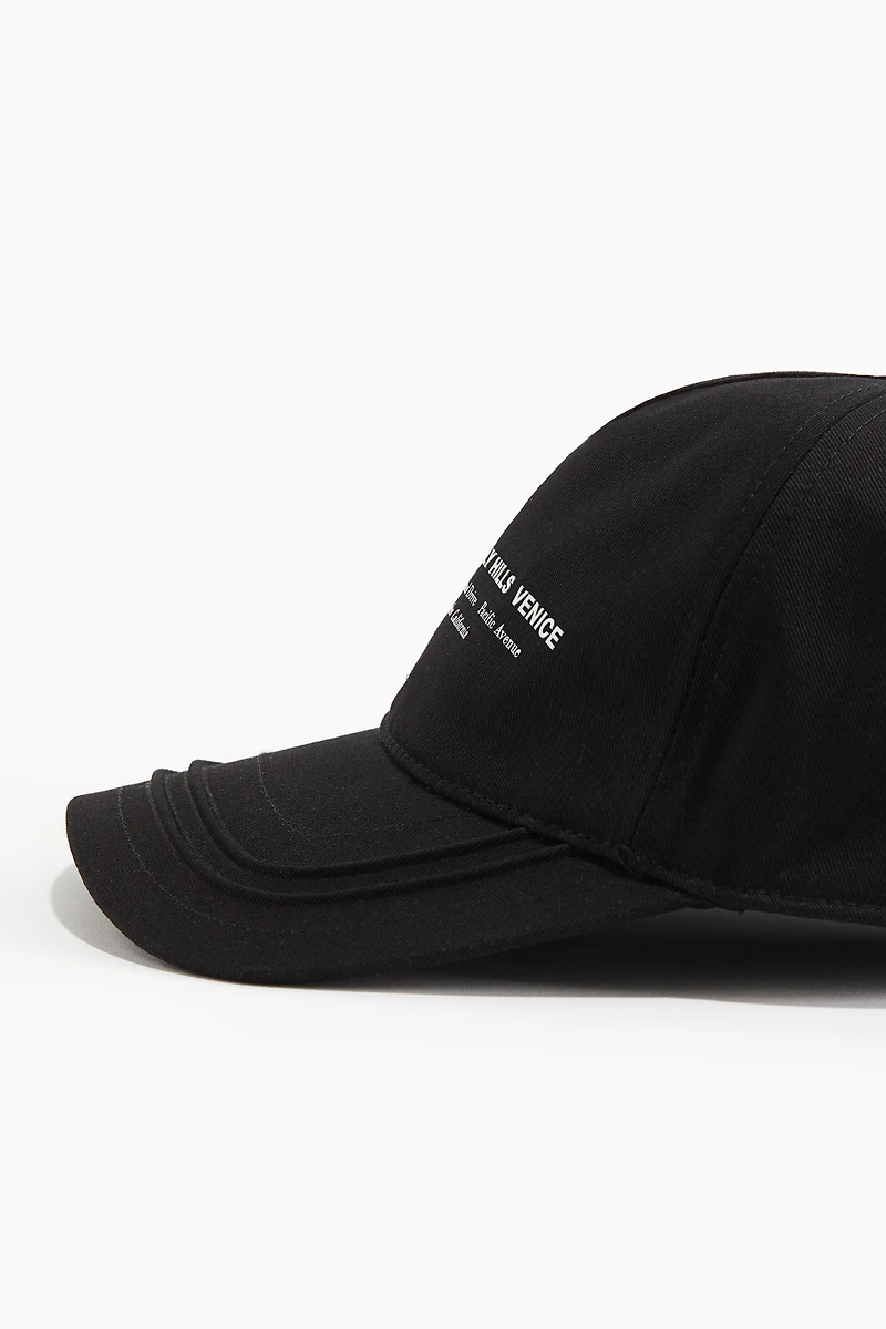 Cap with Motif