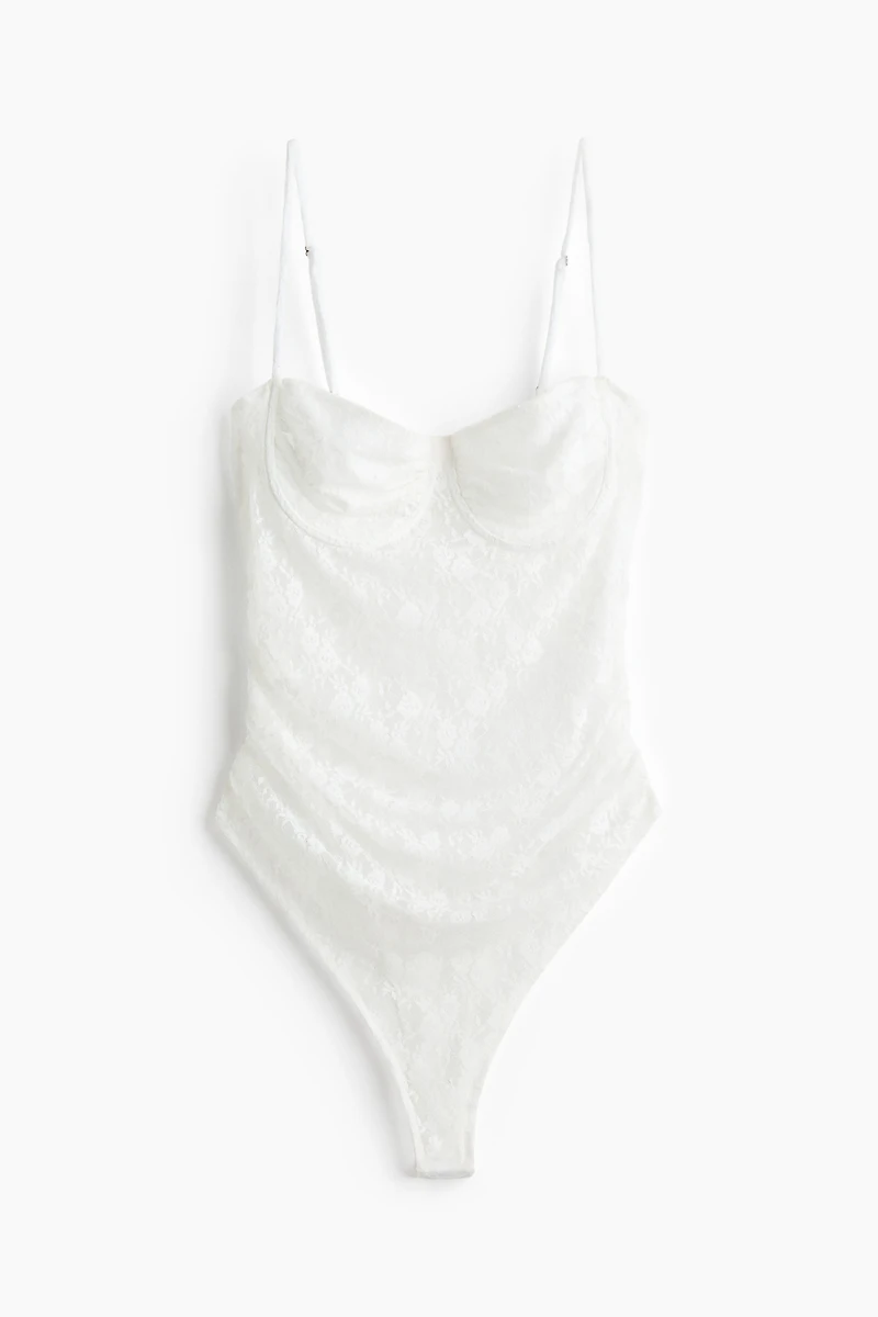 Lace Thong Bodysuit