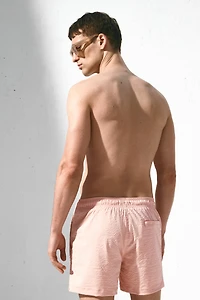 Seersucker Swim Shorts