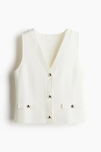 Fine-Knit Vest