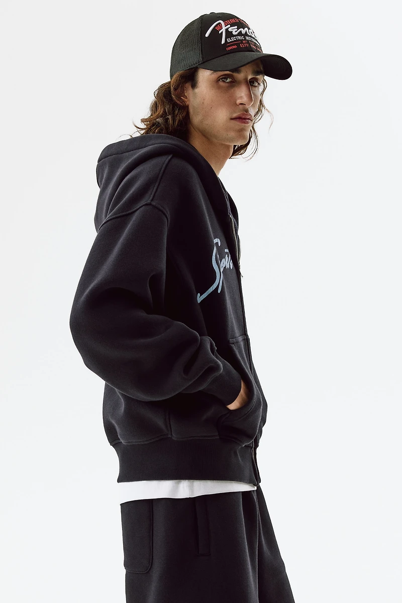 Oversized Hooded Jacket