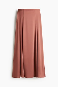 Satin Maxi Skirt