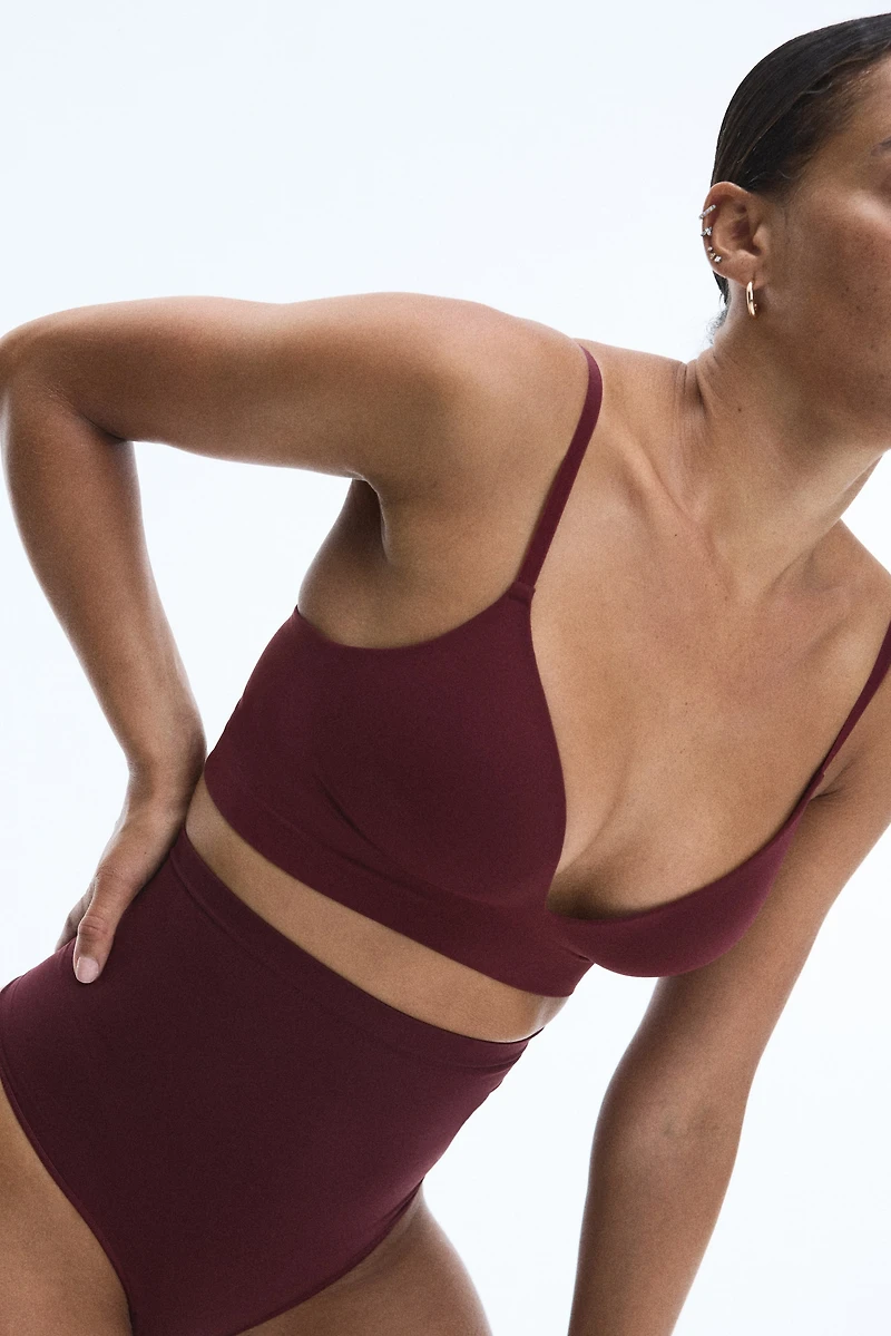 Soutien-gorge coussiné sans coutures ni armatures