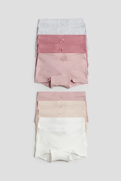 Lot de 10 caleçons en coton