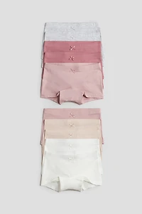 Lot de 10 caleçons en coton