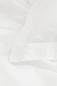 Cotton Percale Twin Duvet Cover Set