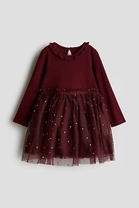 Robe avec jupe en tulle
