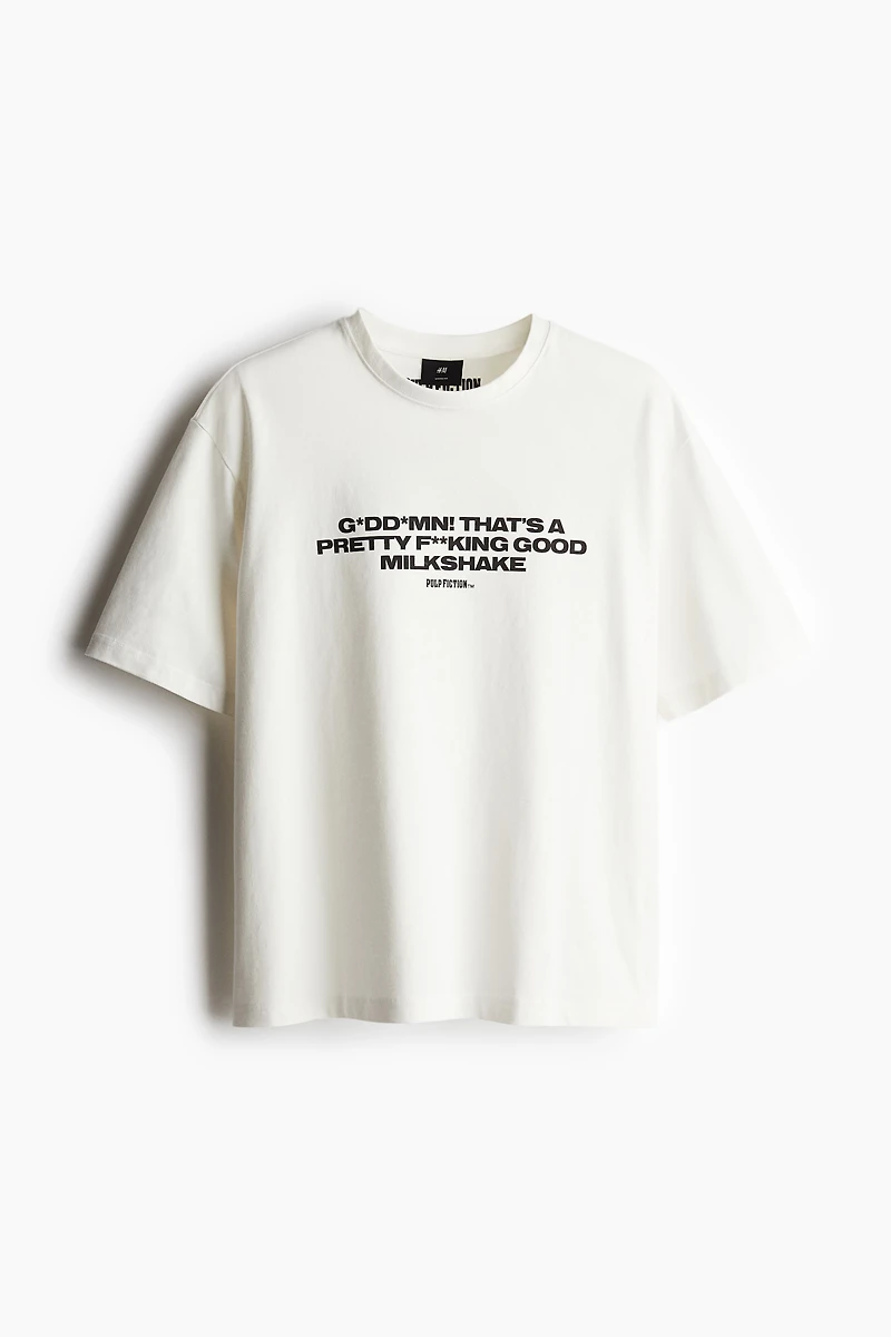 T-shirt imprimé Coupe Flottante