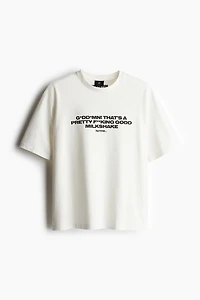 T-shirt imprimé Coupe Flottante