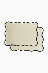 2-Pack Water-Repellent Placemats