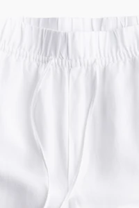 Linen-blend Tapered Pants