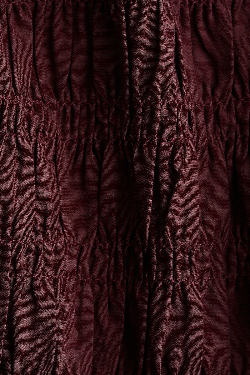 Blouse en nid d'abeille