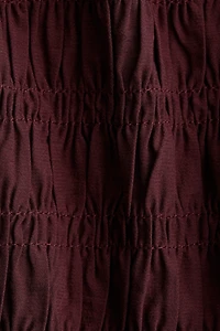 Blouse en nid d'abeille