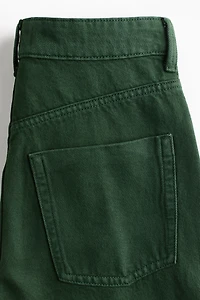 Jean large taille haute