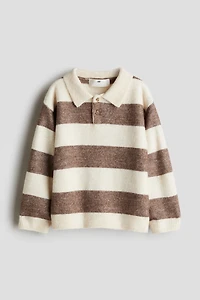 Chandail polo manche longue