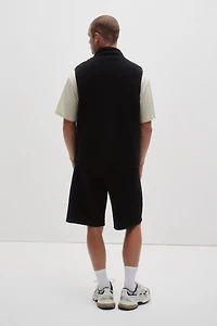 Regular-Fit Teddy Fleece Sports Vest