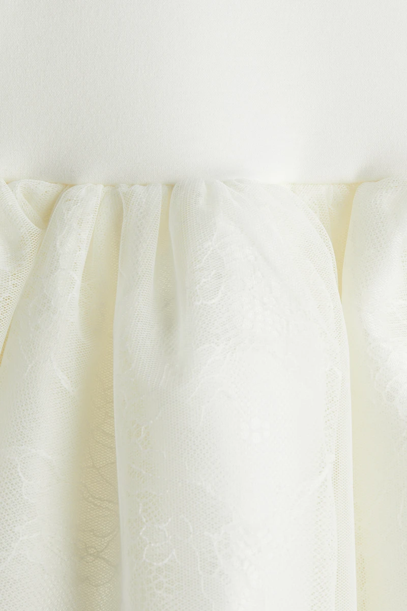 Dress with Flared Skirt