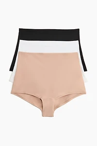 3-pack Microfiber Shortie Briefs