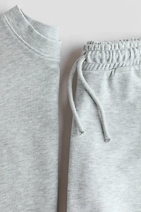 2-Piece Sweatshirt and Sweatshorts Set
