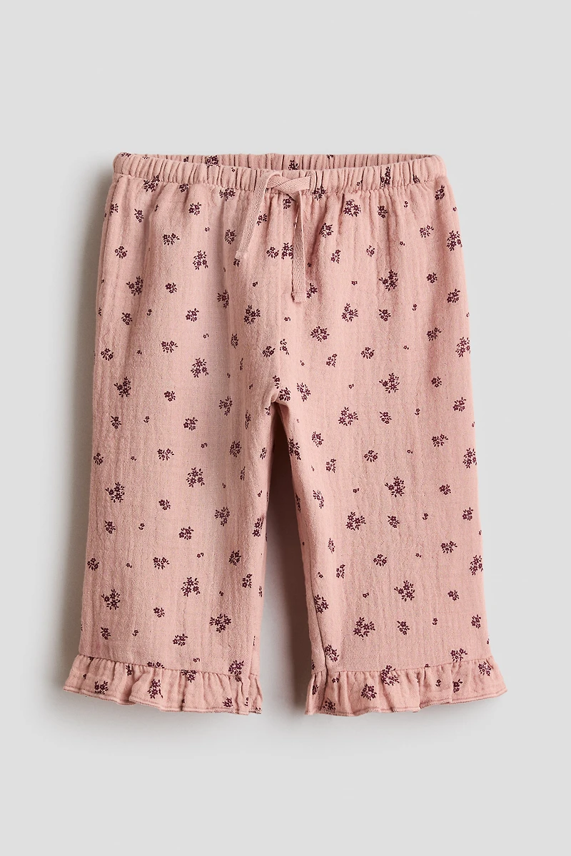Cotton Muslin Pants