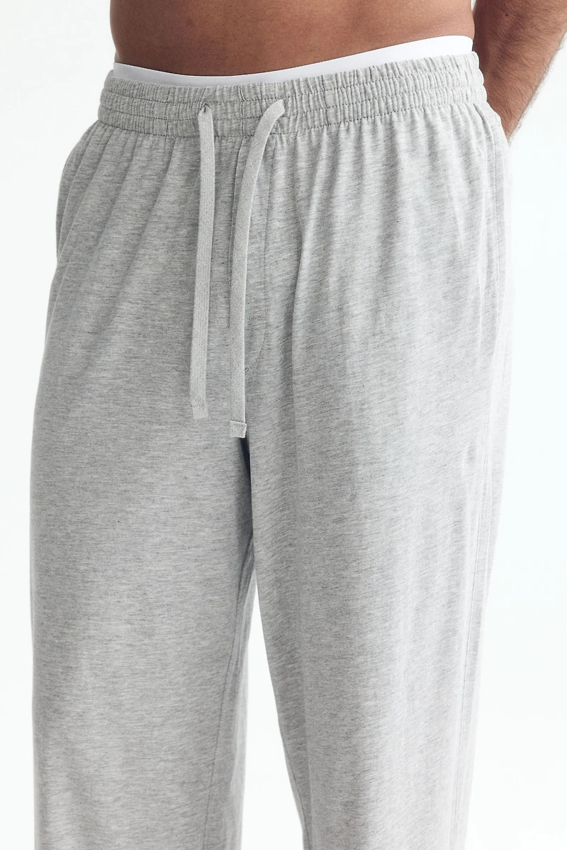 Relaxed-Fit Jersey Pants