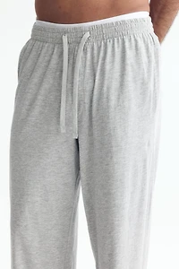 Relaxed-Fit Jersey Pants
