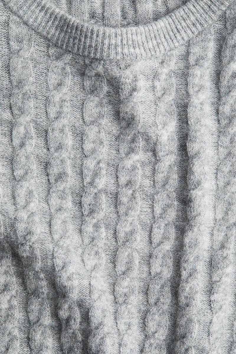 Cable-Knit Sweater