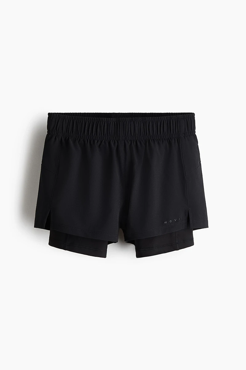 Shorts de course DryMove™ superposés