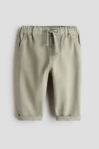 Cotton Twill Joggers
