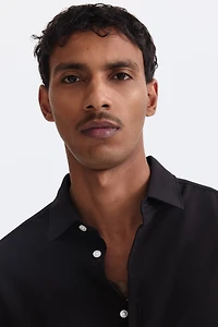 Four-Way Stretch Slim-Fit Shirt