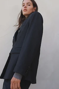 Blazer à fermeture croisée