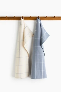 2-Pack Linen-Blend Tea Towels