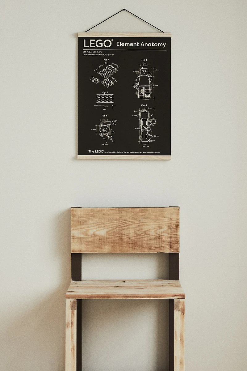 Children's Poster and Poster Hanger