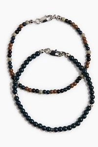 2-Pack Beaded Bracelets