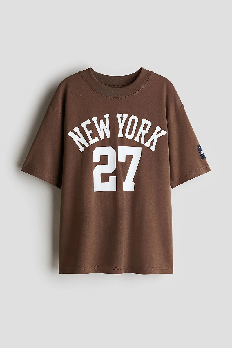 Loose-Fit Printed T-Shirt