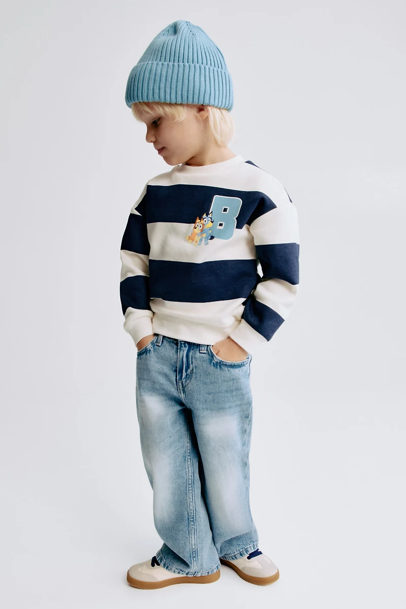 Oversized Printed Sweatshirt