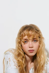 Eyelet-Embroidered Cotton Blouse