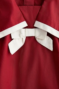 Robe en coton avec col marin