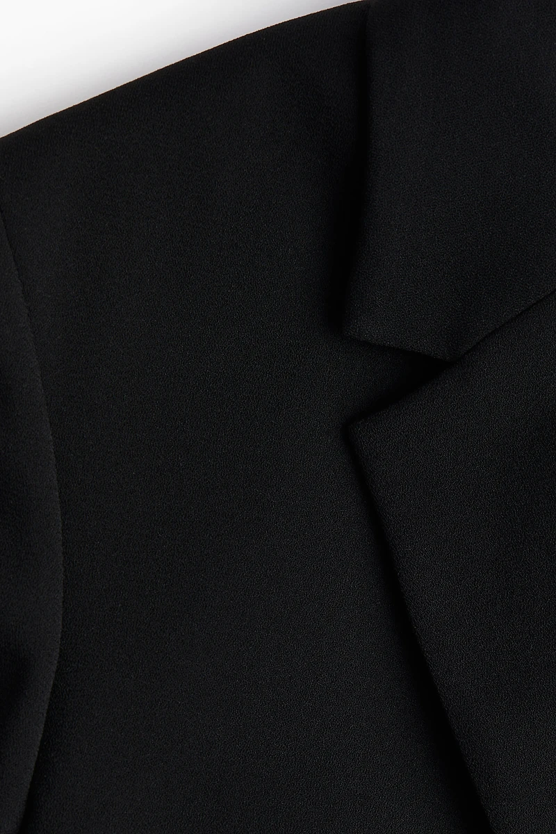 Jacket with Slit Cuffs