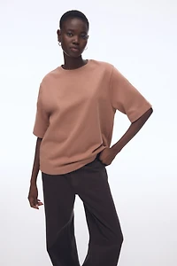 Boxy Interlock T-Shirt