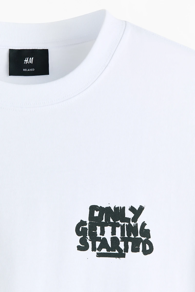 Loose Fit Printed T-shirt