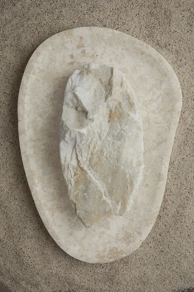 Grand plateau en marbre