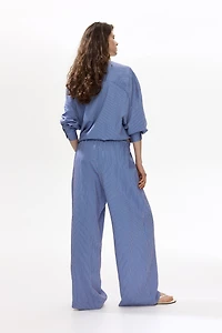 Straight-Leg Pull-On Pants