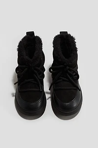 Warm-Lined Snow Boots