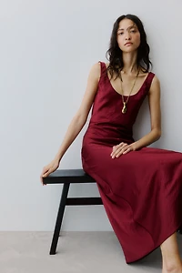 Satin Slip Dress