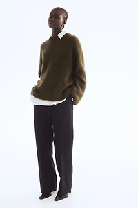 Oversized Mohair-Blend Sweater
