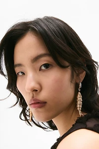 Fish-Pendant Earrings