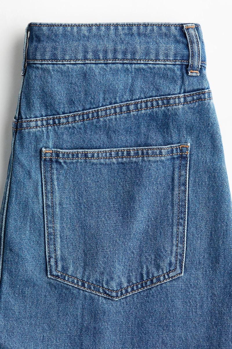 A-Line Denim Skirt