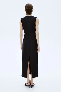 Robe avec détail à strass