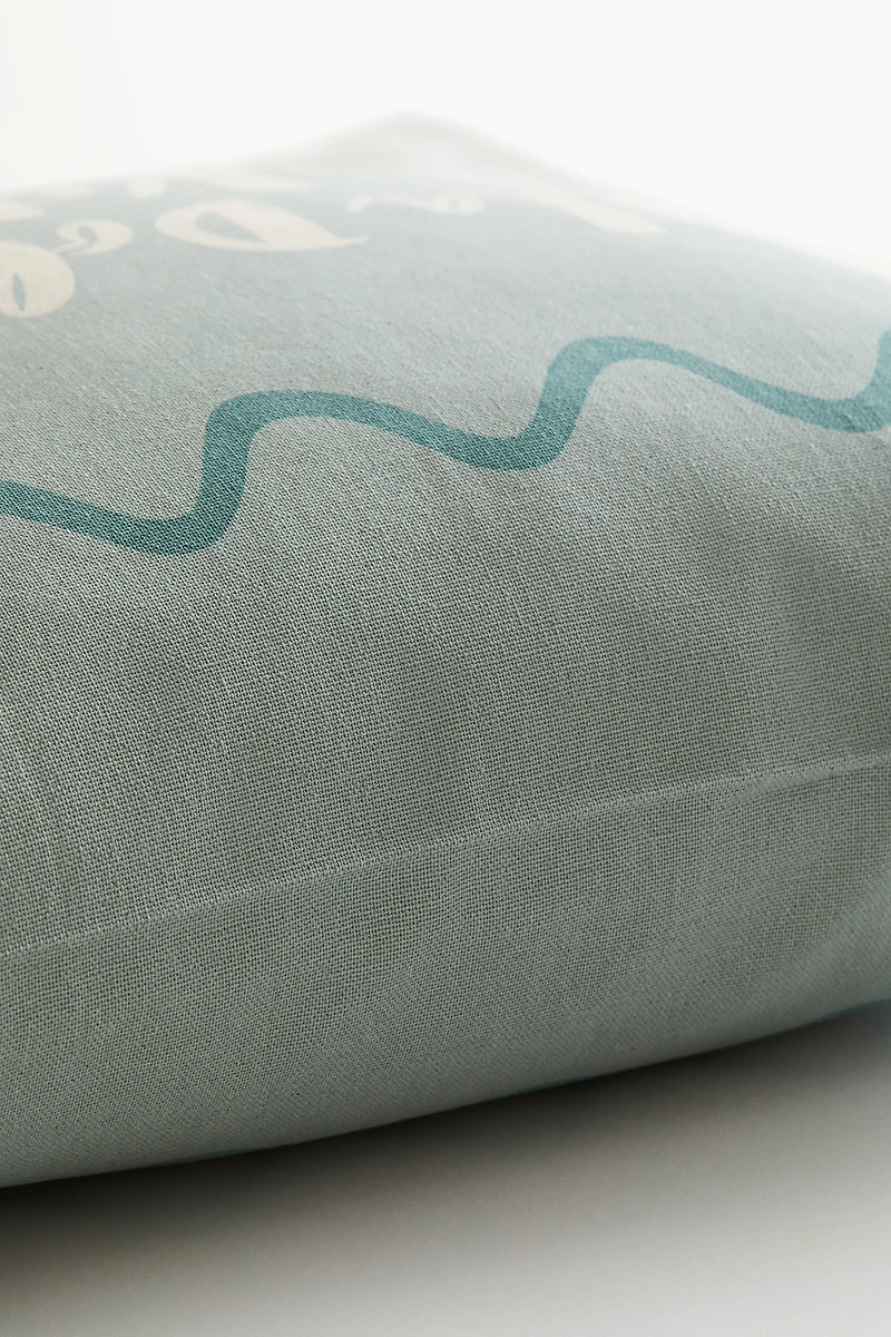 Printed Cotton Cushion Cover
